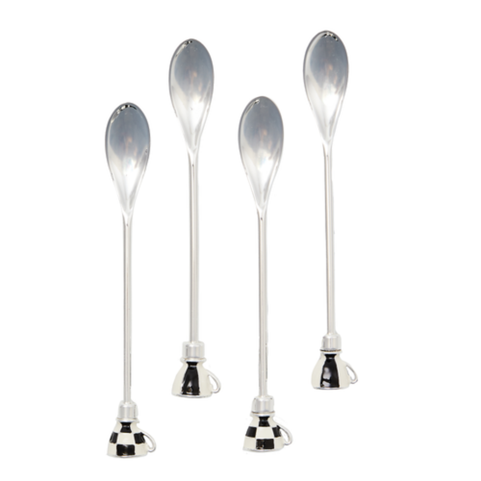 MacKenzie-Childs courtly espresso spoons, set of 4