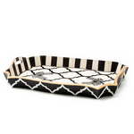 MacKenzie-Childs pretty as a bow large tray