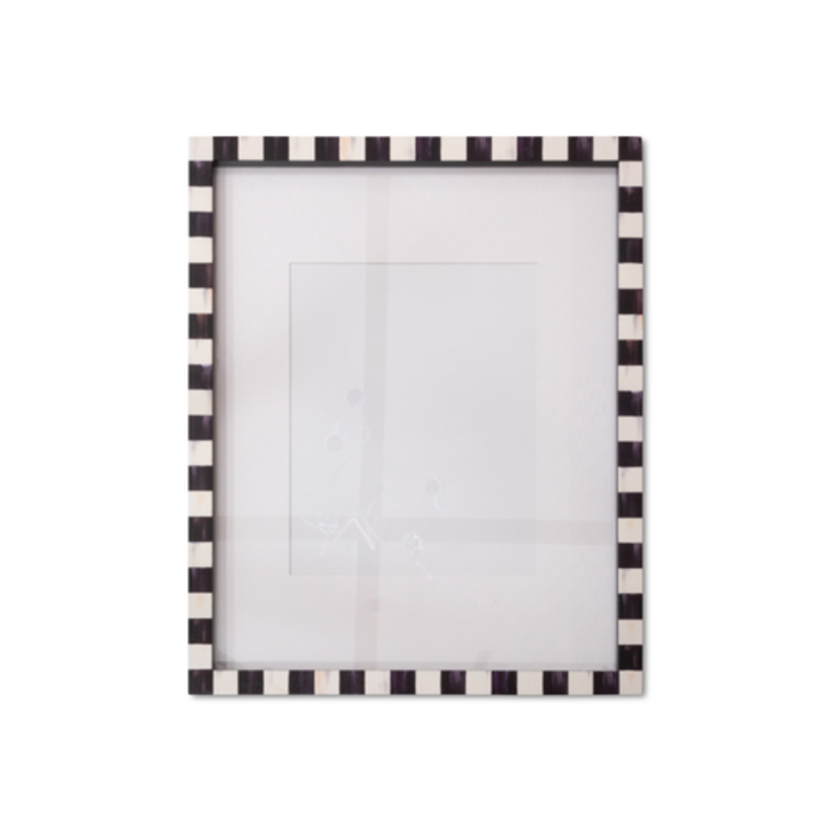 MacKenzie-Childs courtly check 8" x 10" wall frame with check mat