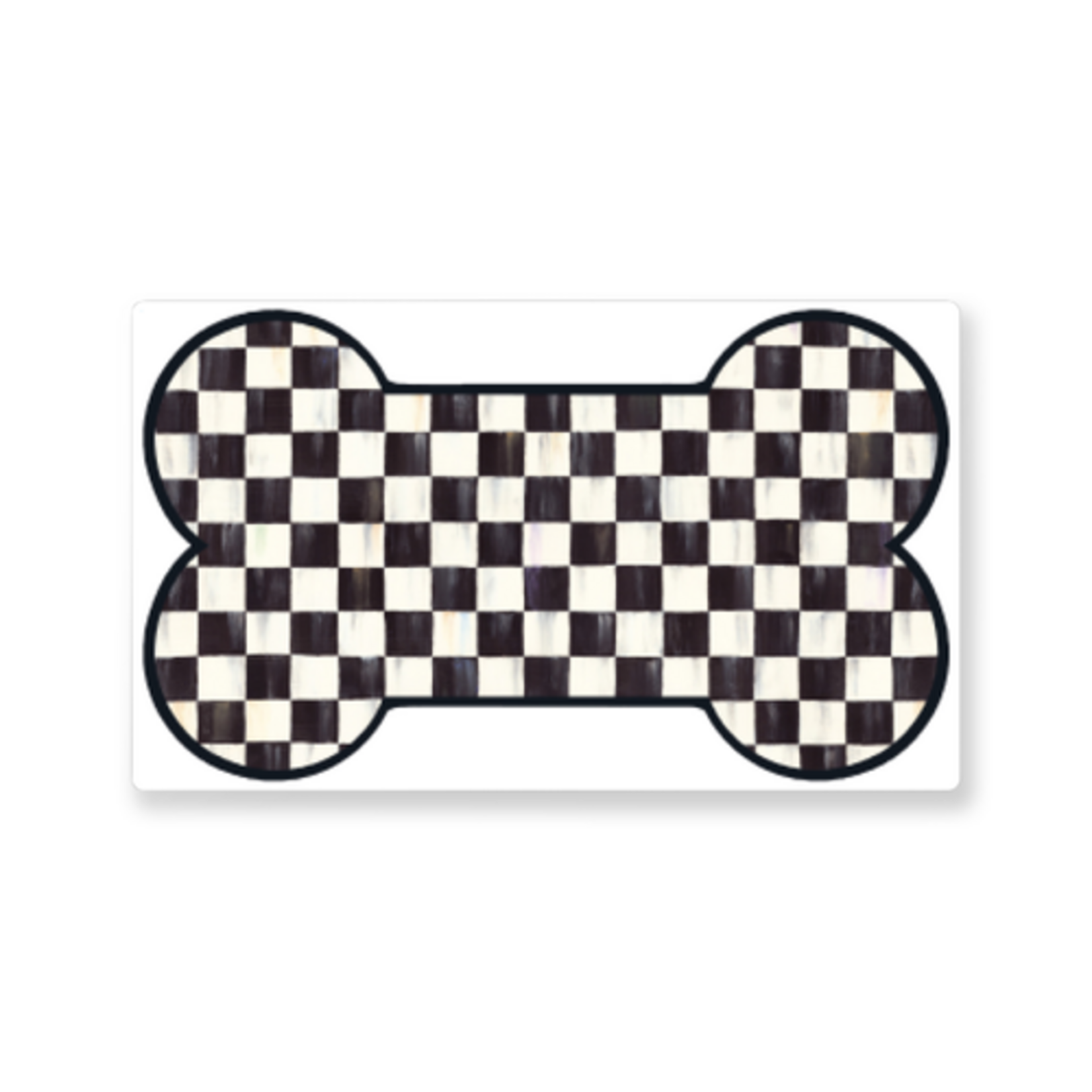 MacKenzie-Childs courtly check pup placemat