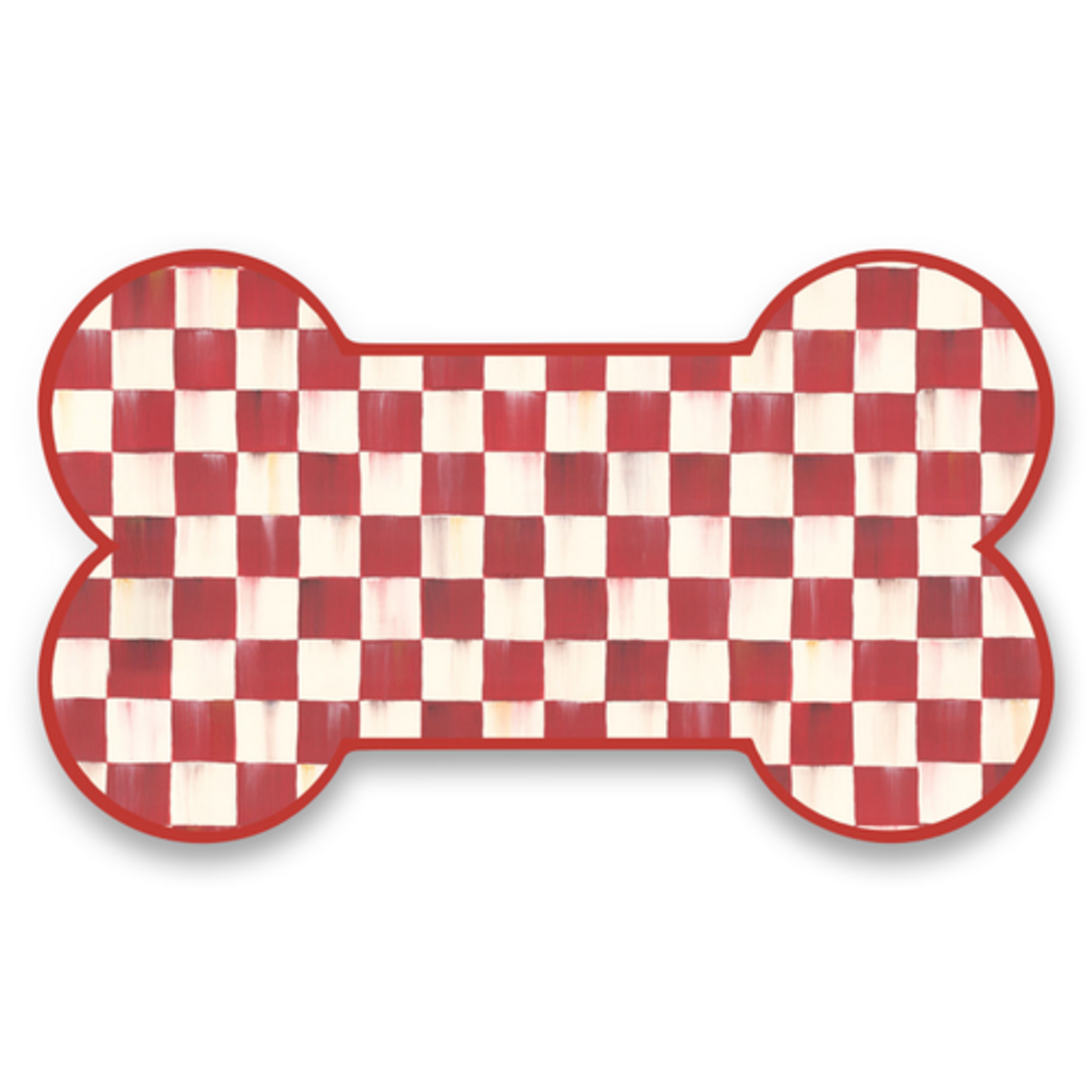 MacKenzie-Childs cherry check pup placemat