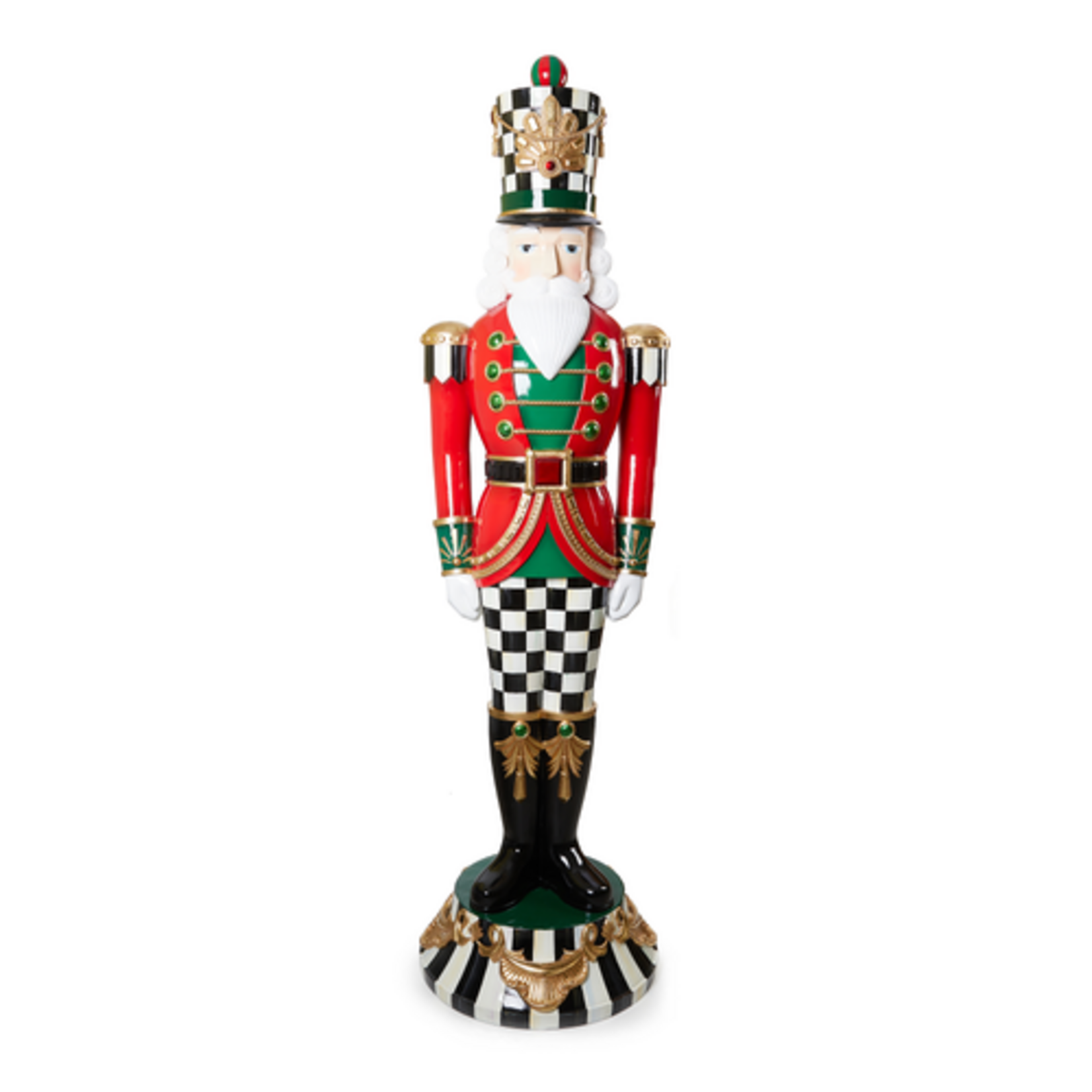 MacKenzie-Childs classic courtly trophy nutcracker