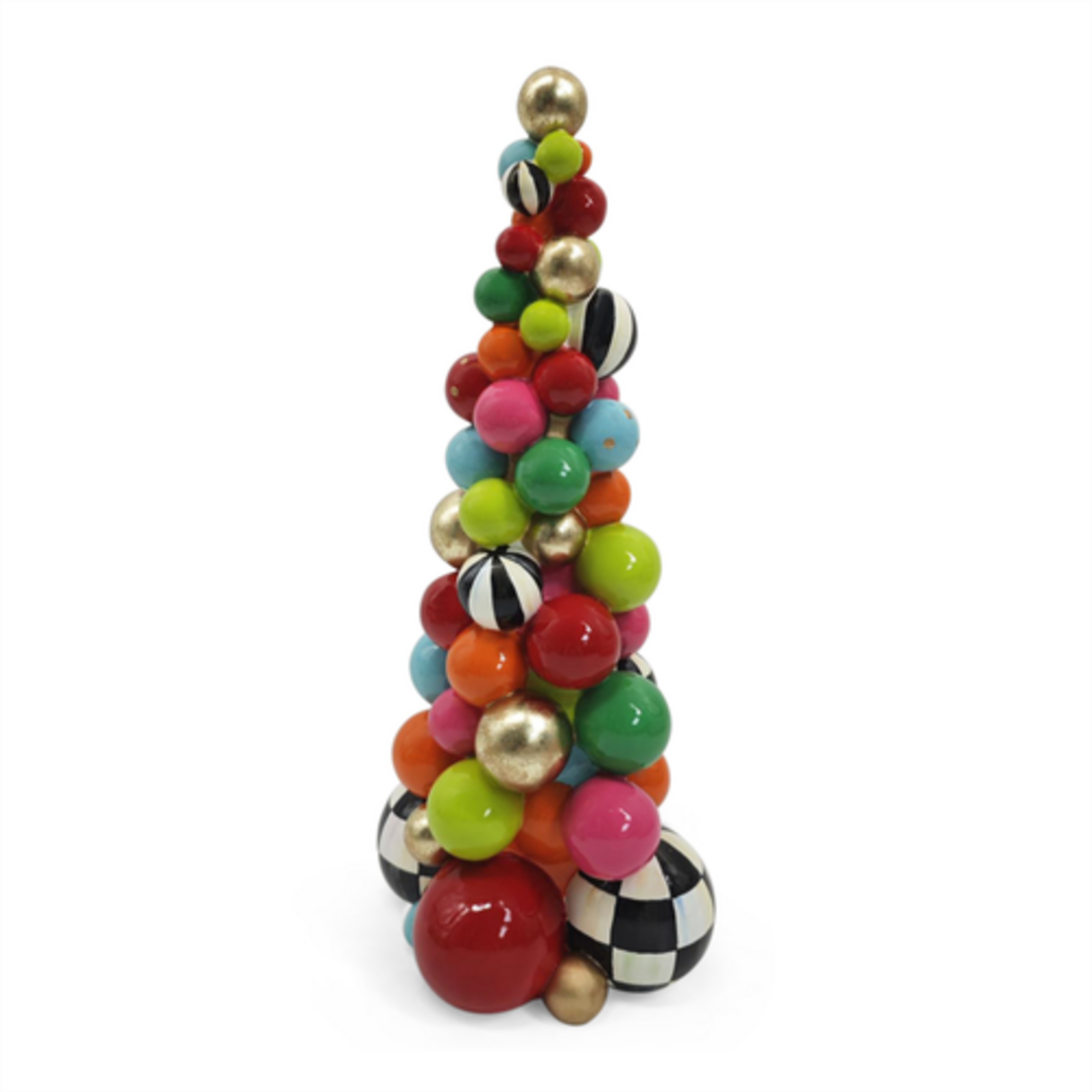 MacKenzie-Childs confetti bauble tree