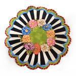 MacKenzie-Childs cutting garden 6' round rug