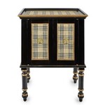 MacKenzie-Childs mad for plaid accent chest