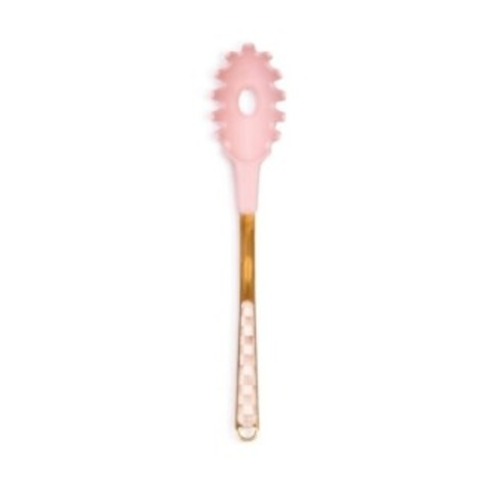 MacKenzie-Childs rosy check pasta spoon