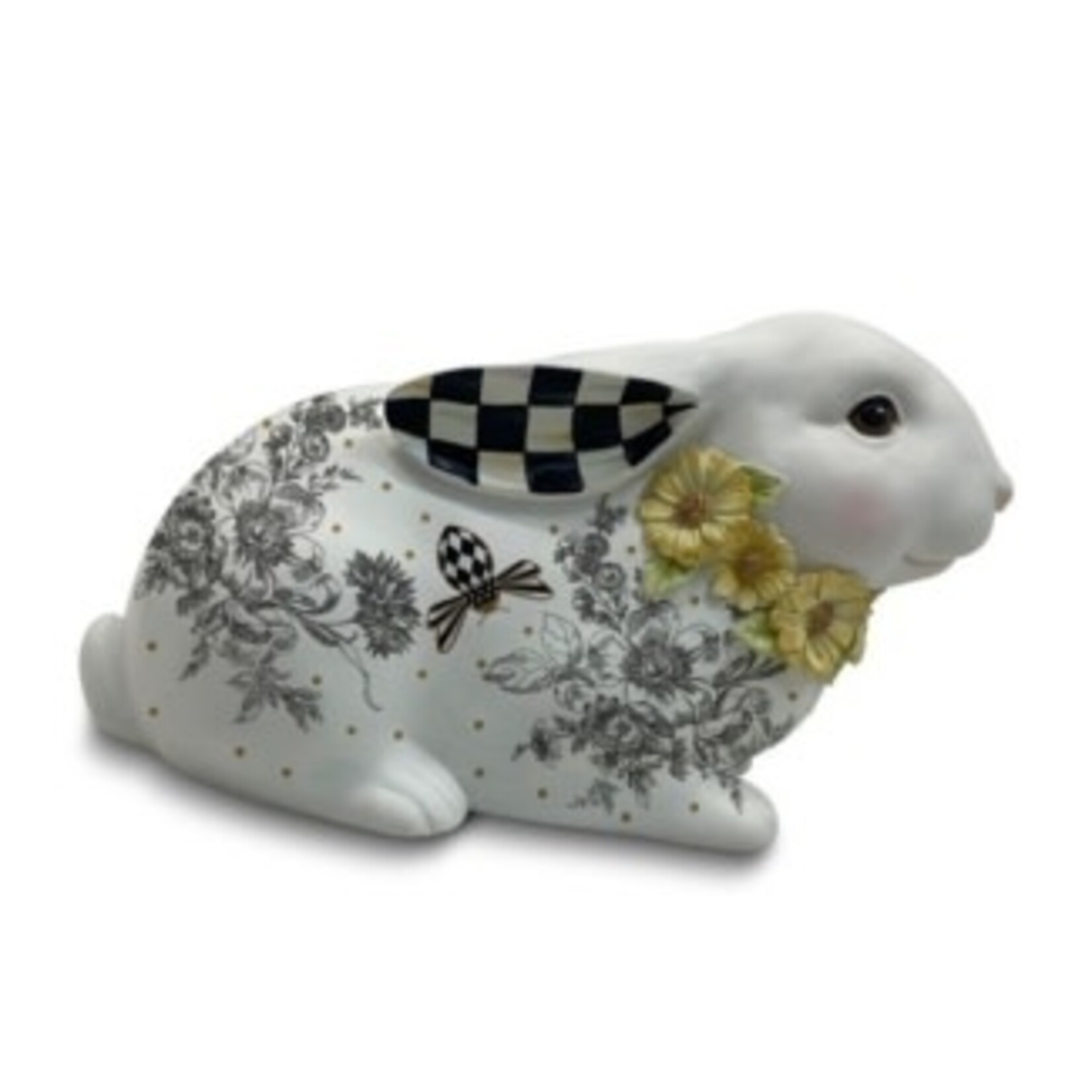 MacKenzie-Childs bee toile short rabbit