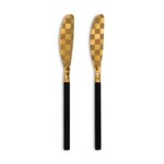 MacKenzie-Childs black spreader set