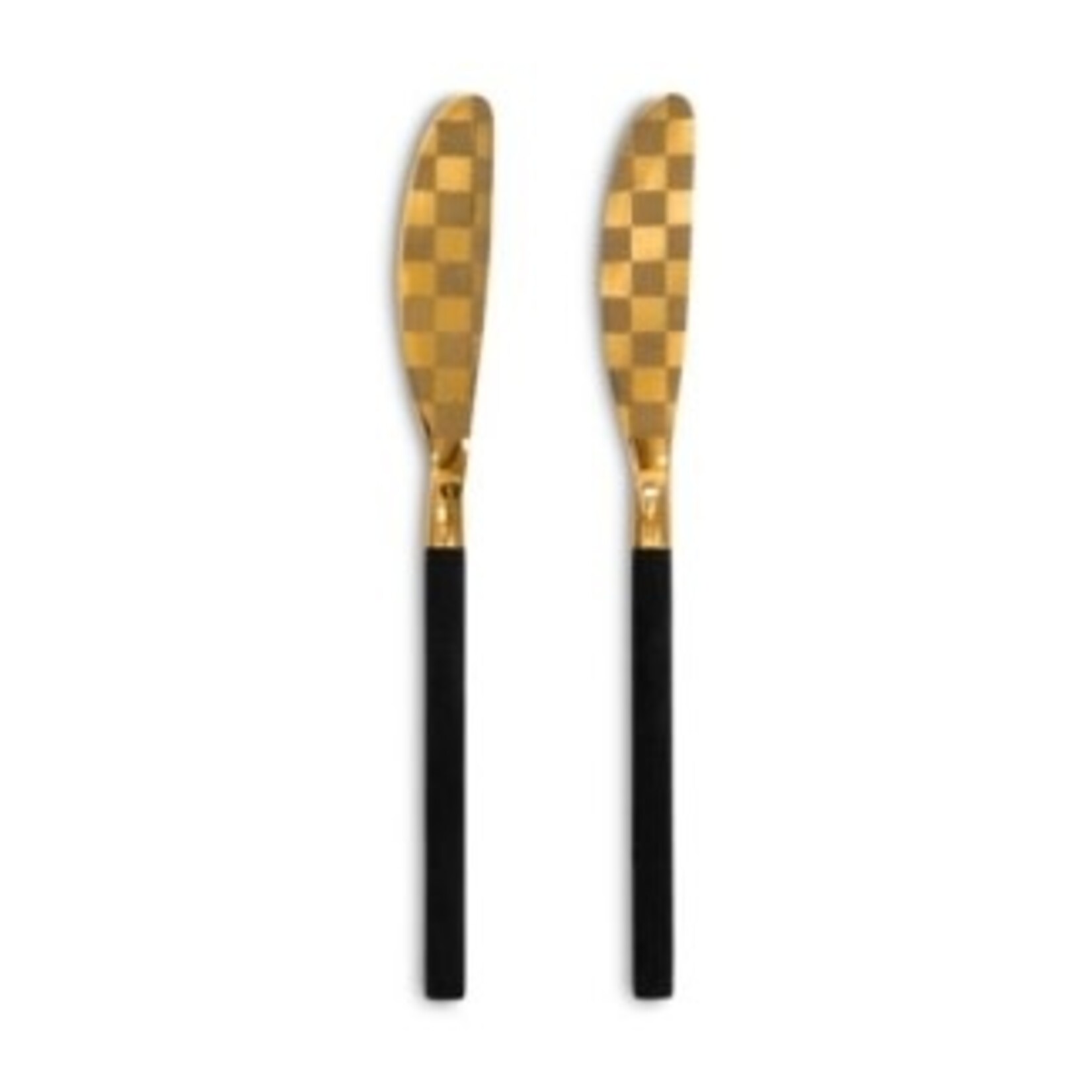 MacKenzie-Childs black spreader set