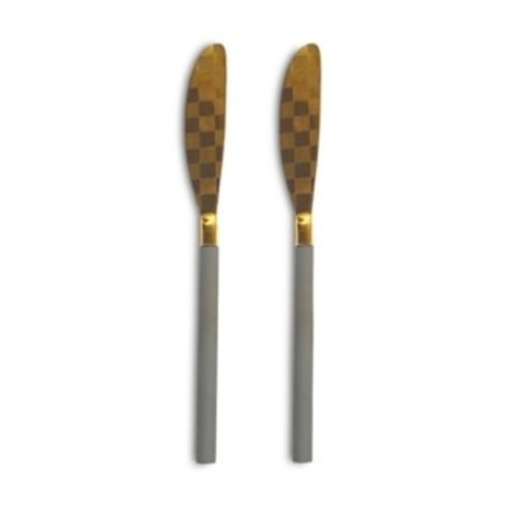 MacKenzie-Childs sterling spreader set