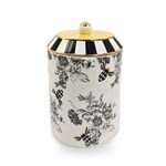 MacKenzie-Childs bee toile canister