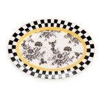 MacKenzie-Childs bee toile oval platter
