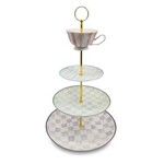 MacKenzie-Childs wonderland three tier sweet stand