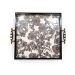 MacKenzie-Childs courtly english garden serving tray