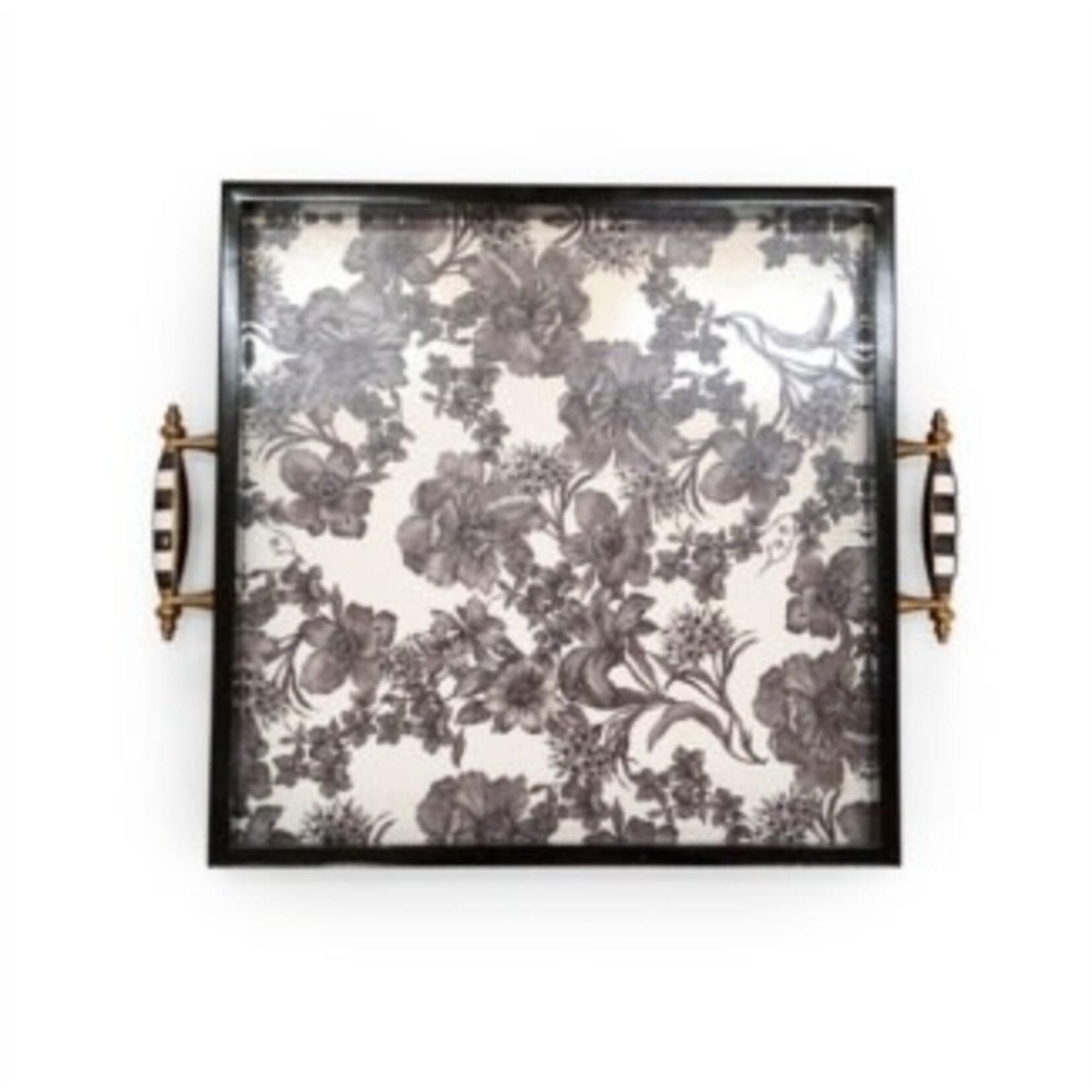 MacKenzie-Childs courtly english garden serving tray