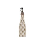 MacKenzie-Childs mocha check farmhouse oil cruet