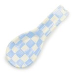 MacKenzie-Childs sky check spoon rest
