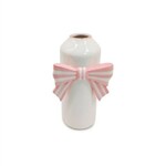 MacKenzie-Childs rosy bow vase