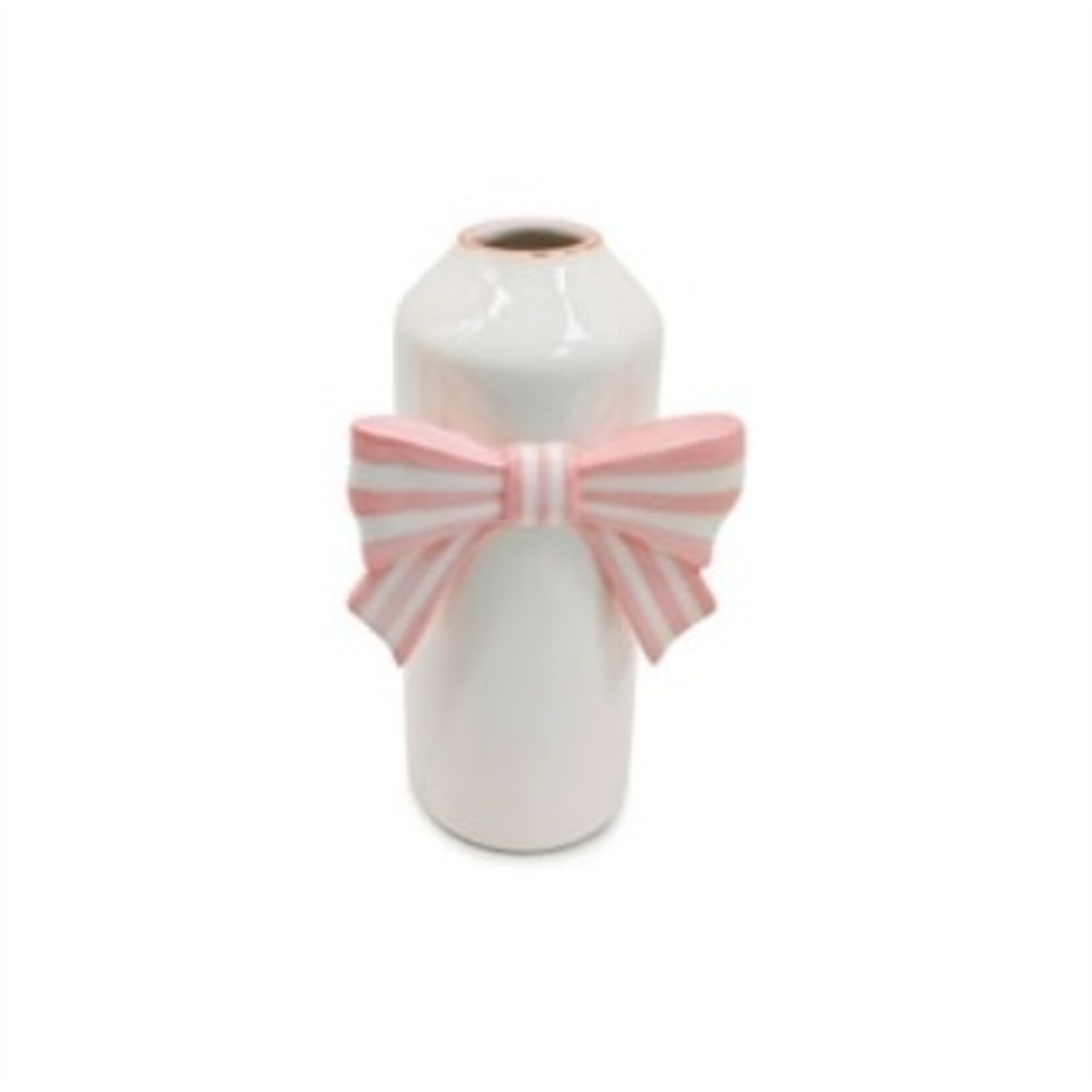 MacKenzie-Childs rosy bow vase
