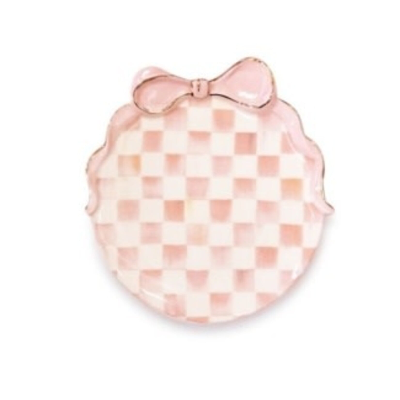 MacKenzie-Childs it's all about the bow trinket dish