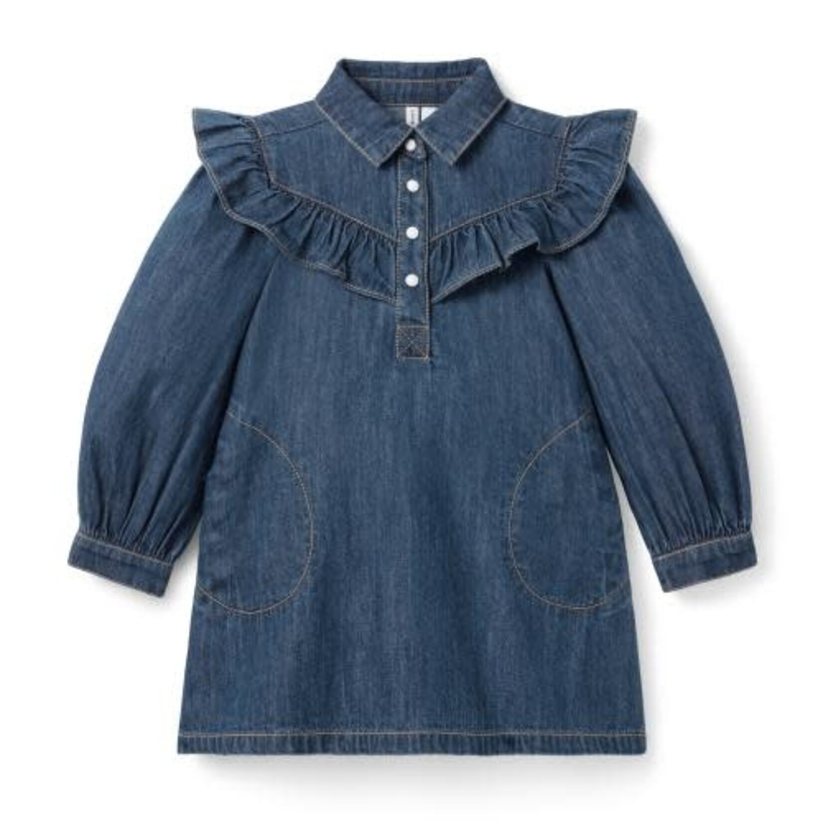 JANIE AND JACK D RUFFLE DRESS