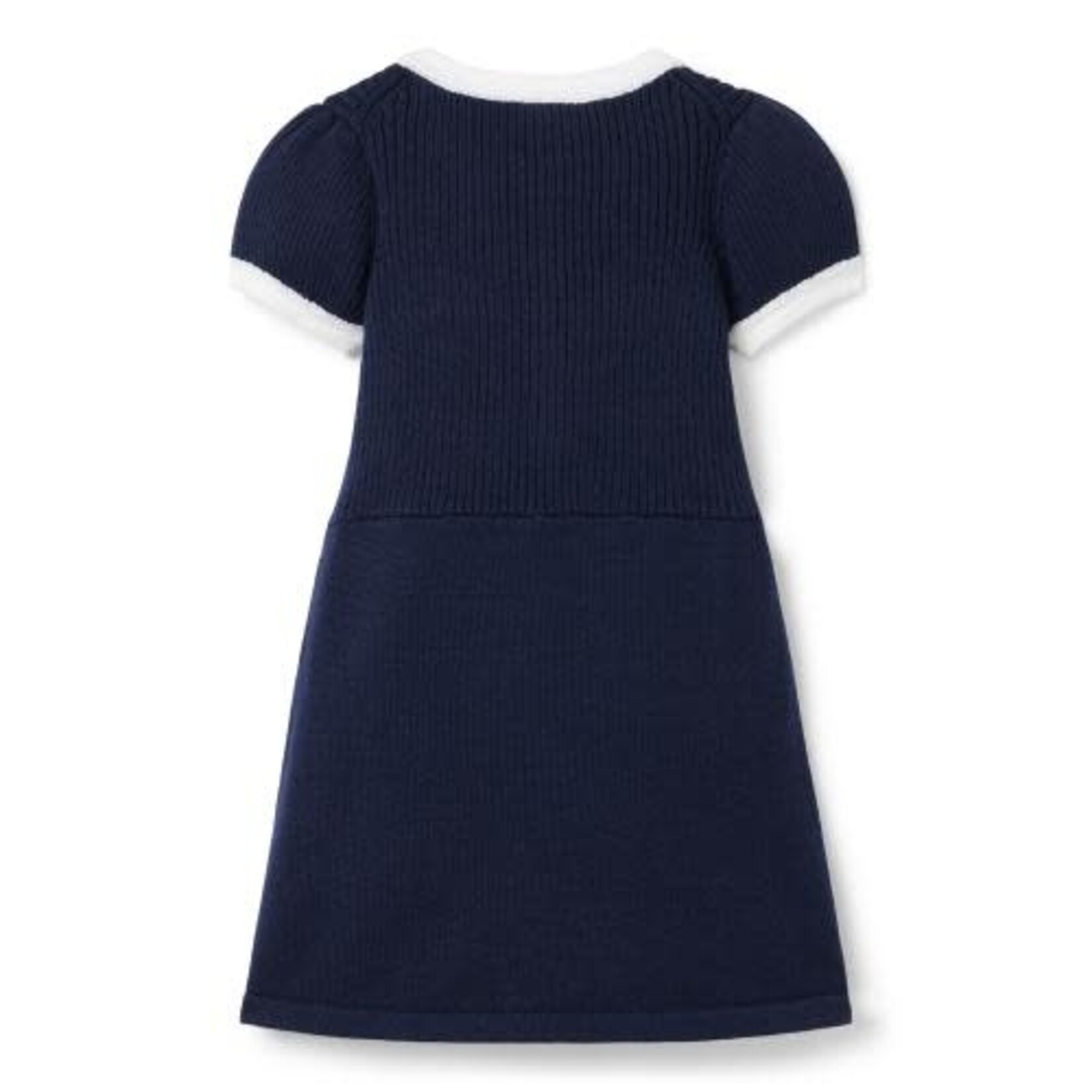 JANIE AND JACK S ES NAVY BTTN SWEATER DRESS FB
