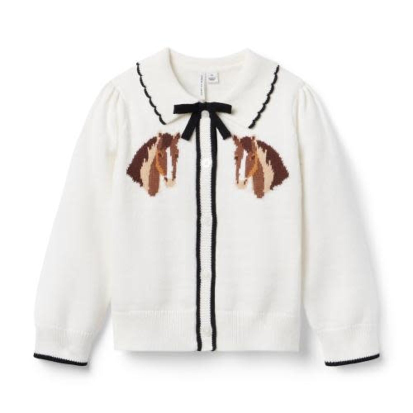 JANIE AND JACK S ES HORSE INTRS CARDIGAN