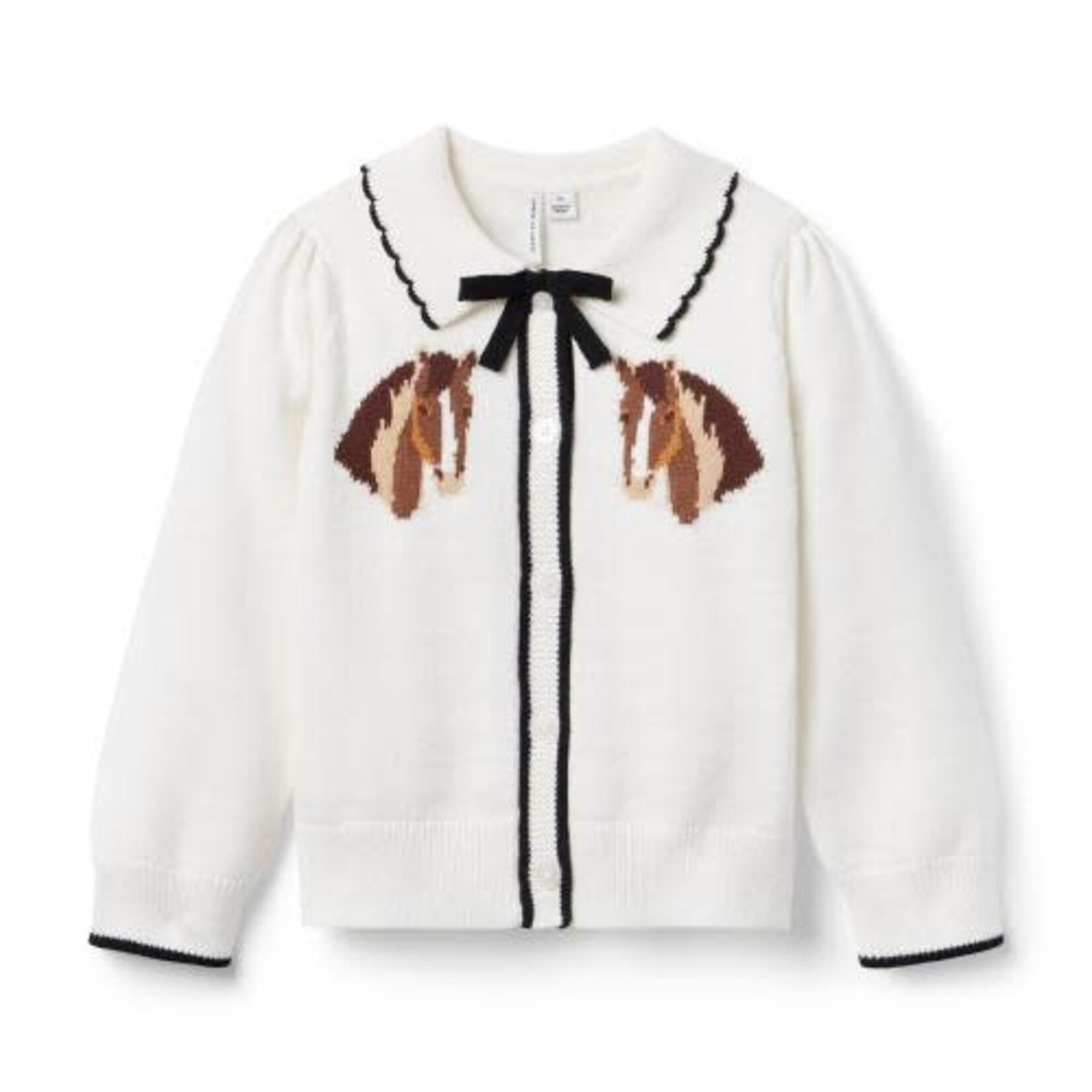 JANIE AND JACK S ES HORSE INTRS CARDIGAN