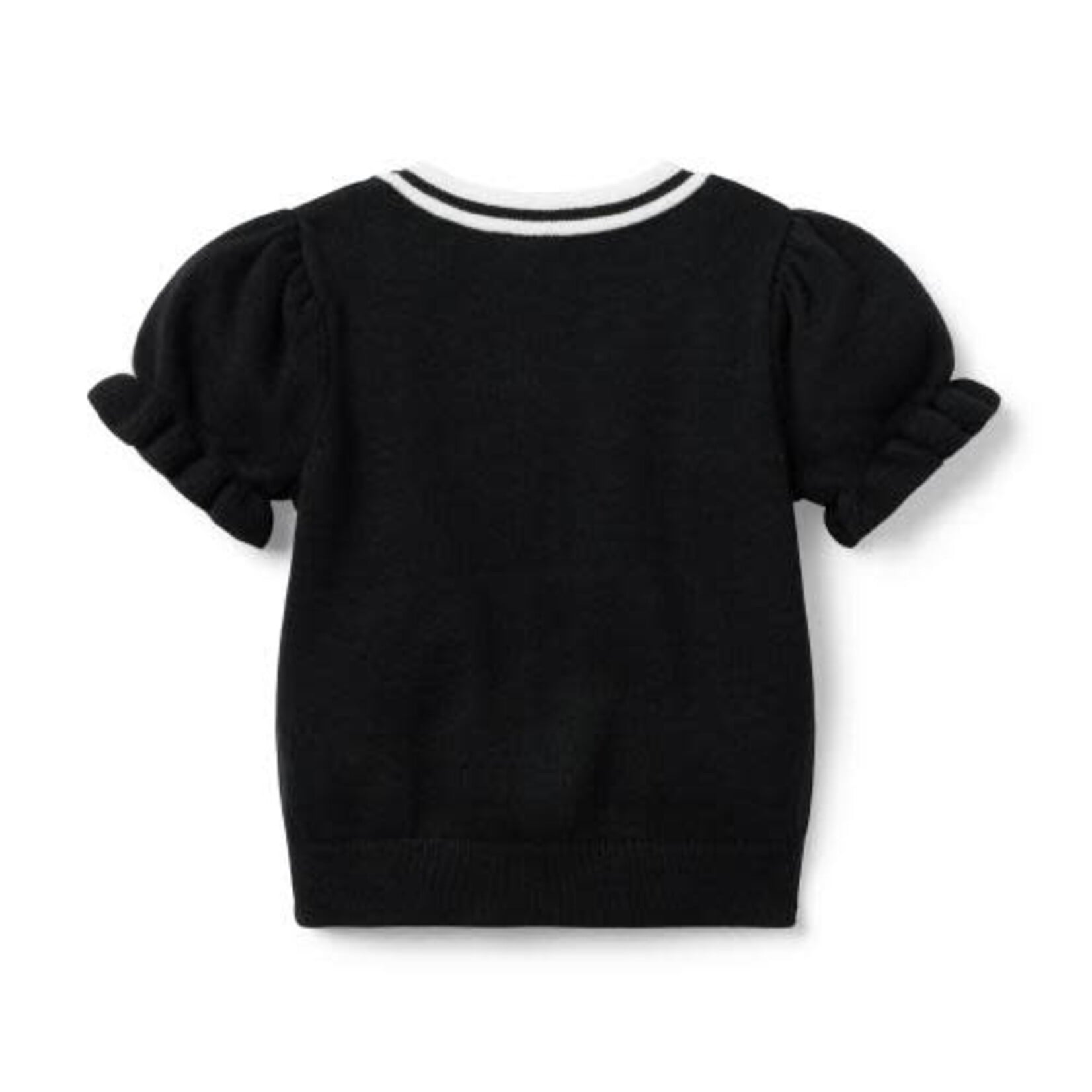 JANIE AND JACK S BOW SS SWEATER