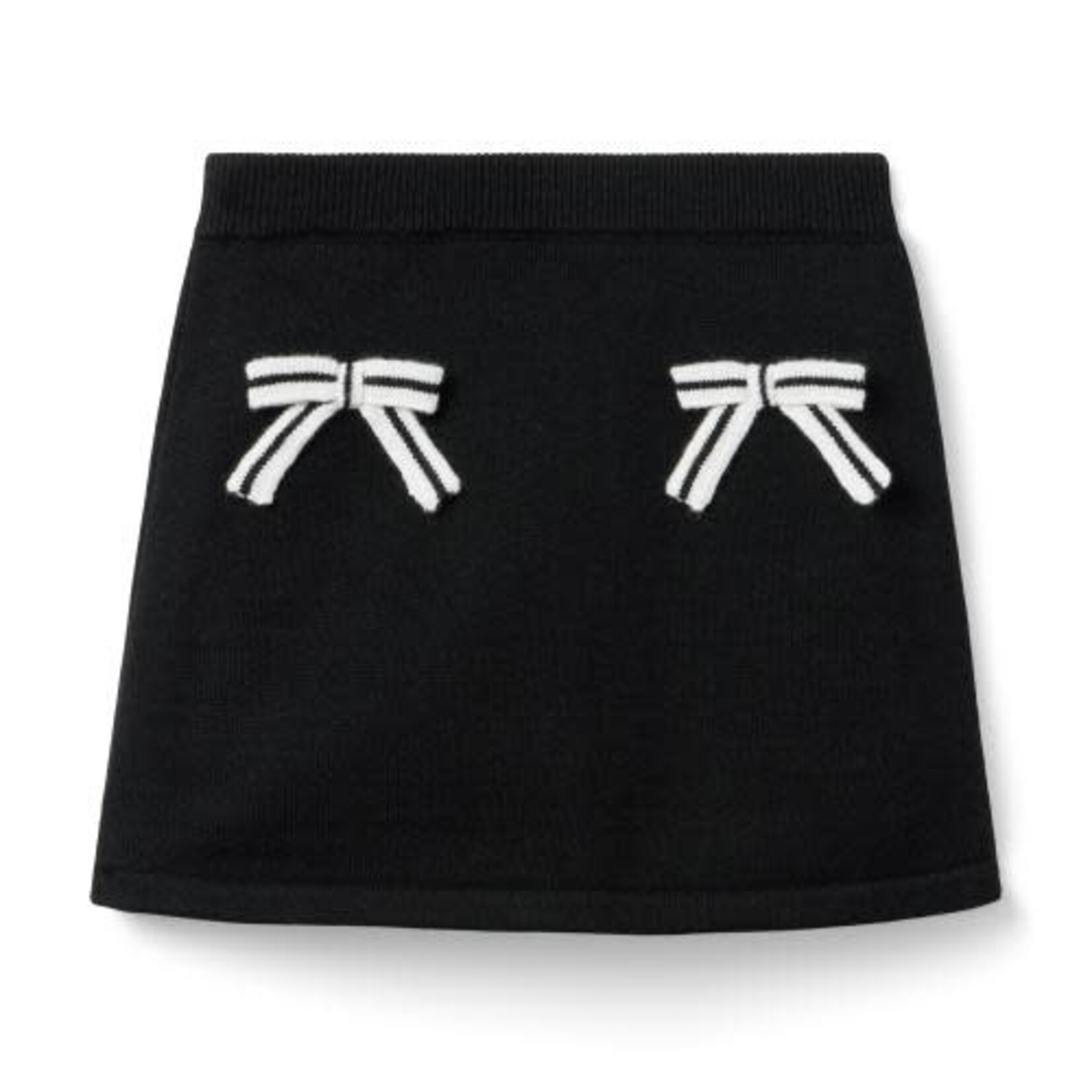 JANIE AND JACK S BLK BOW SWTR SKIRT F3B