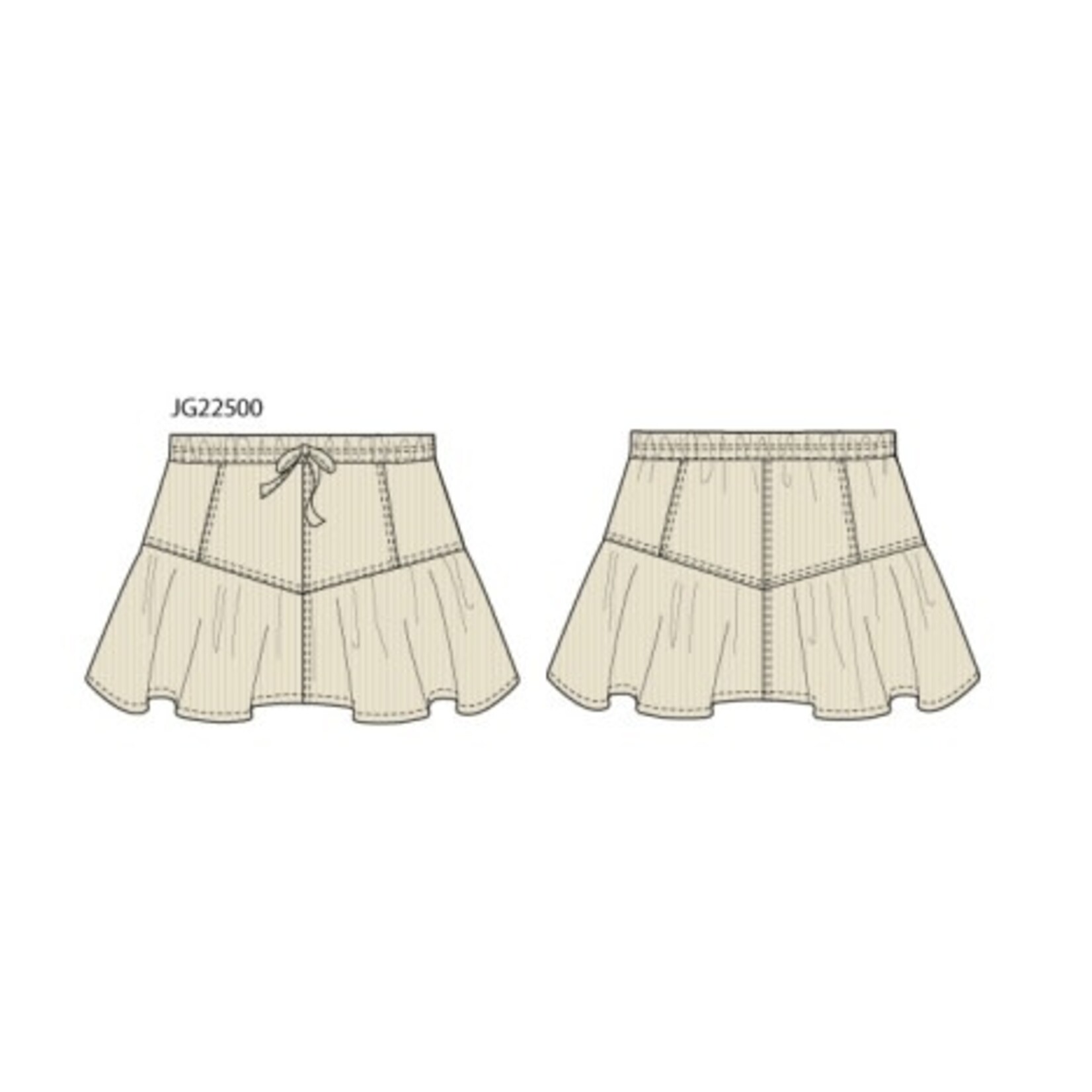 JANIE AND JACK W ES IVRY CORD SKIRT F1B