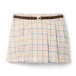 JANIE AND JACK K ES MULTI PLAID PLEAT SKIRT F1A