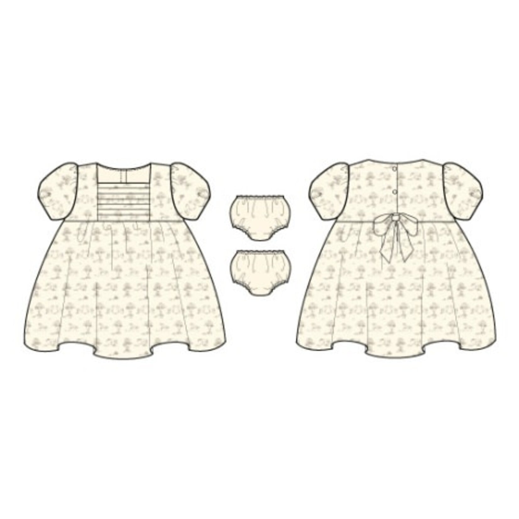 JANIE AND JACK HORSE TOILE SS DRESS