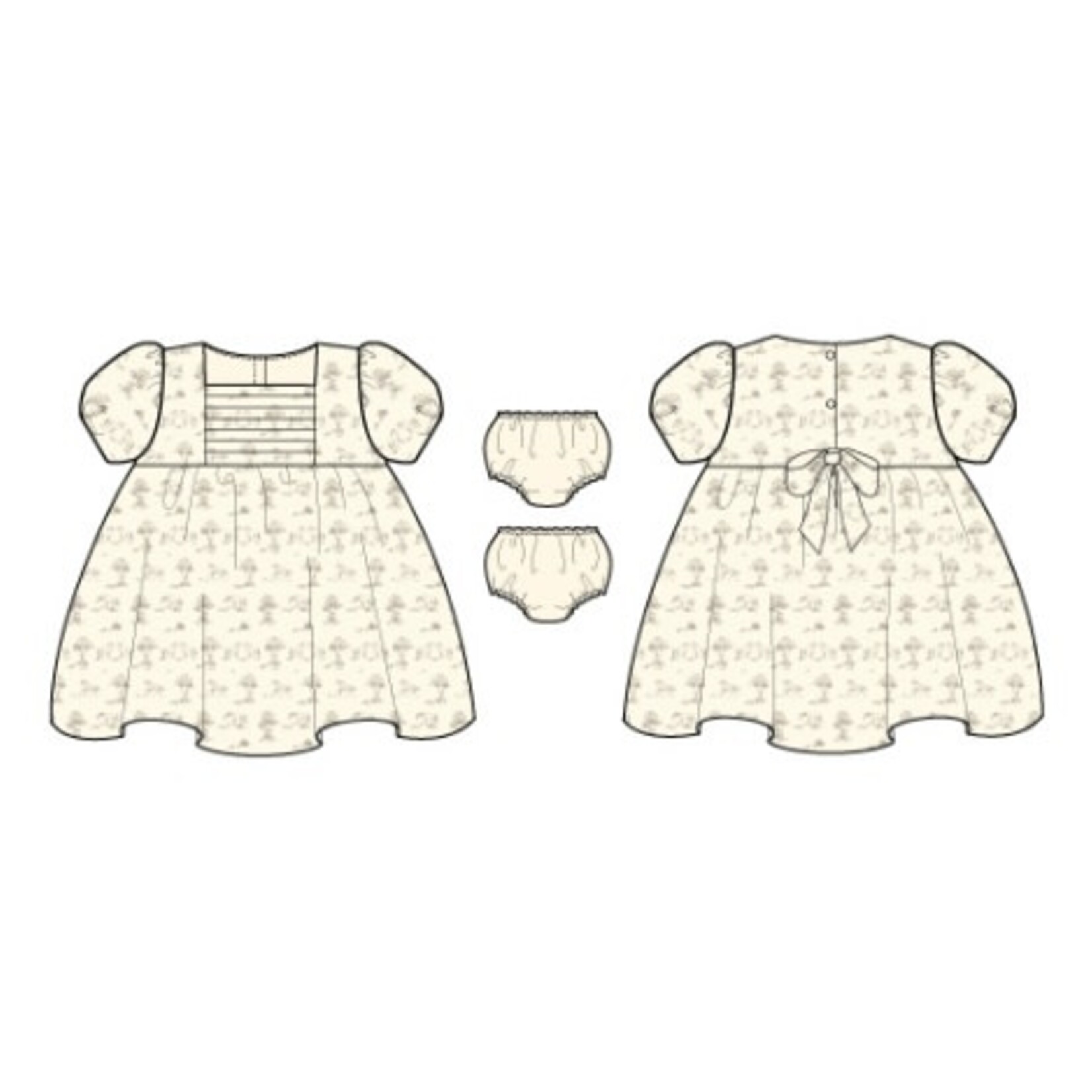 JANIE AND JACK HORSE TOILE SS DRESS