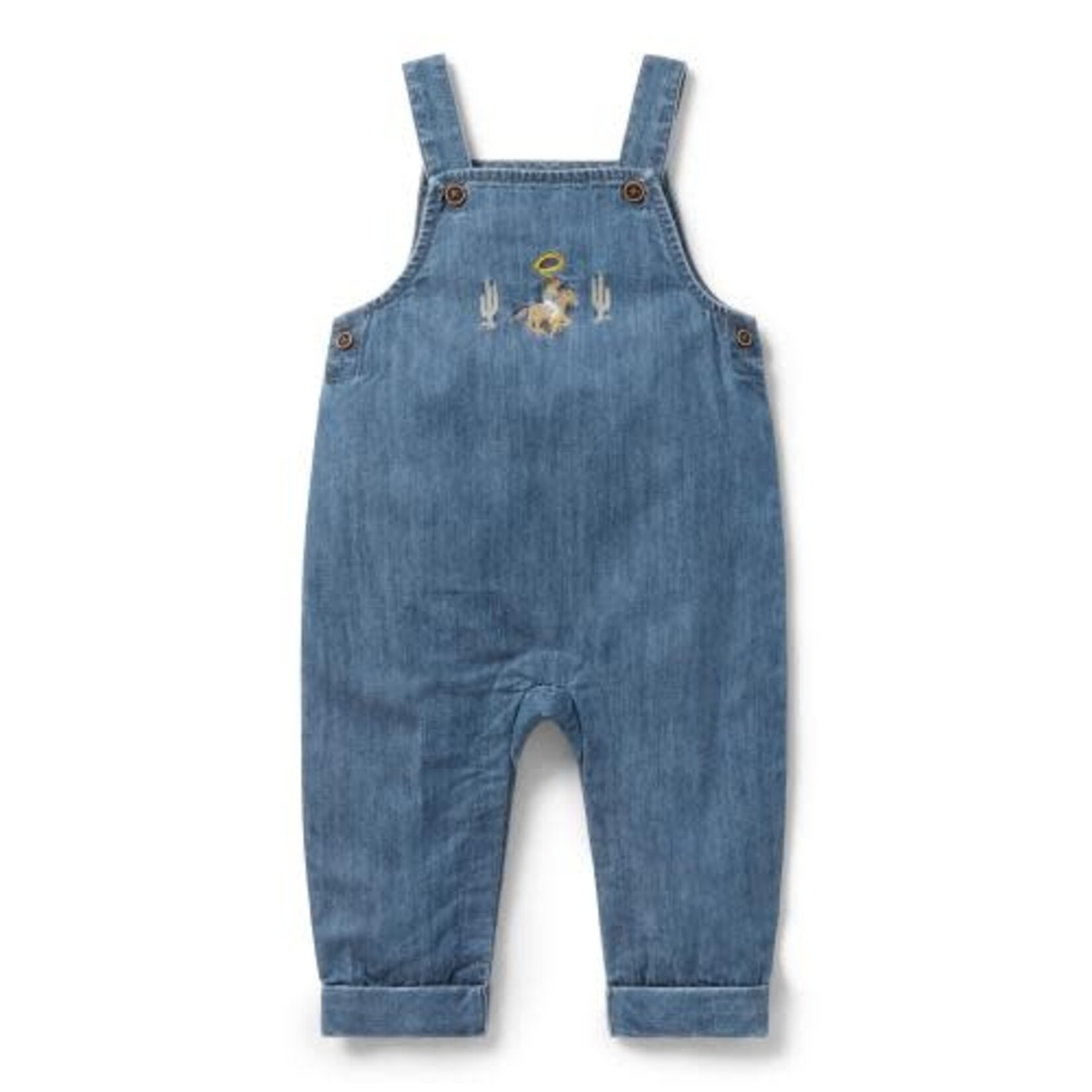 JANIE AND JACK COWBABY SCENIC ICON OVERALL