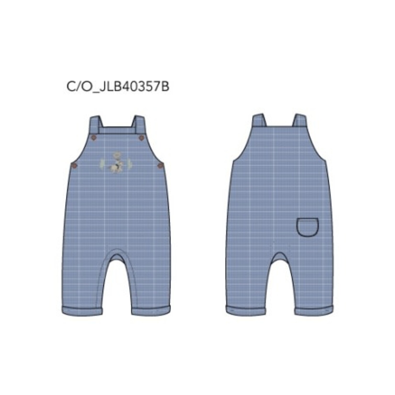 JANIE AND JACK COWBABY SCENIC ICON OVERALL