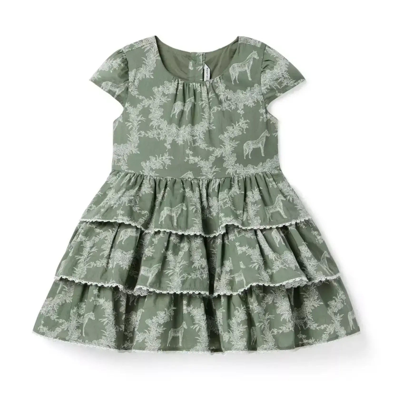 JANIE AND JACK HORSE TOILE SS DRESS