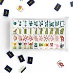 Bam Bird Boutique Navy/Olive MCM Mahjong Tile Set
