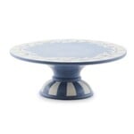 MacKenzie-Childs cameo small pedestal platter