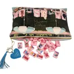 Bespoke Mahjong Bespoke X Gray Malin Getaway Dogs Beverly Hills Pool Tile Bag - Traditional Size