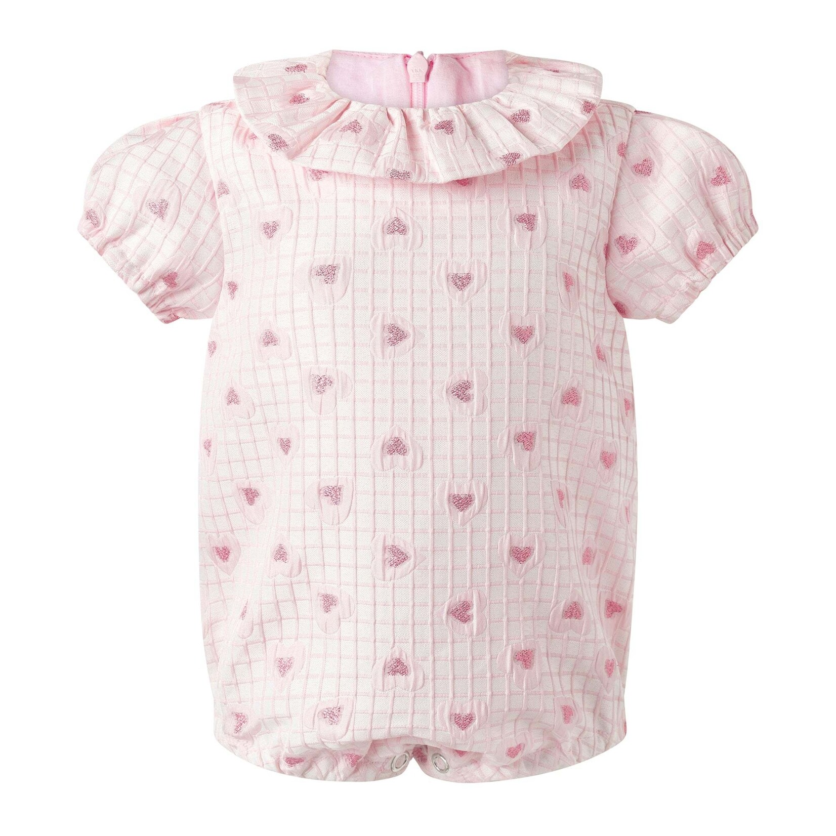 Rachel Riley Grid Heart Damask Bubble