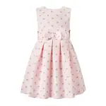 Rachel Riley Grid Heart Damask Dress