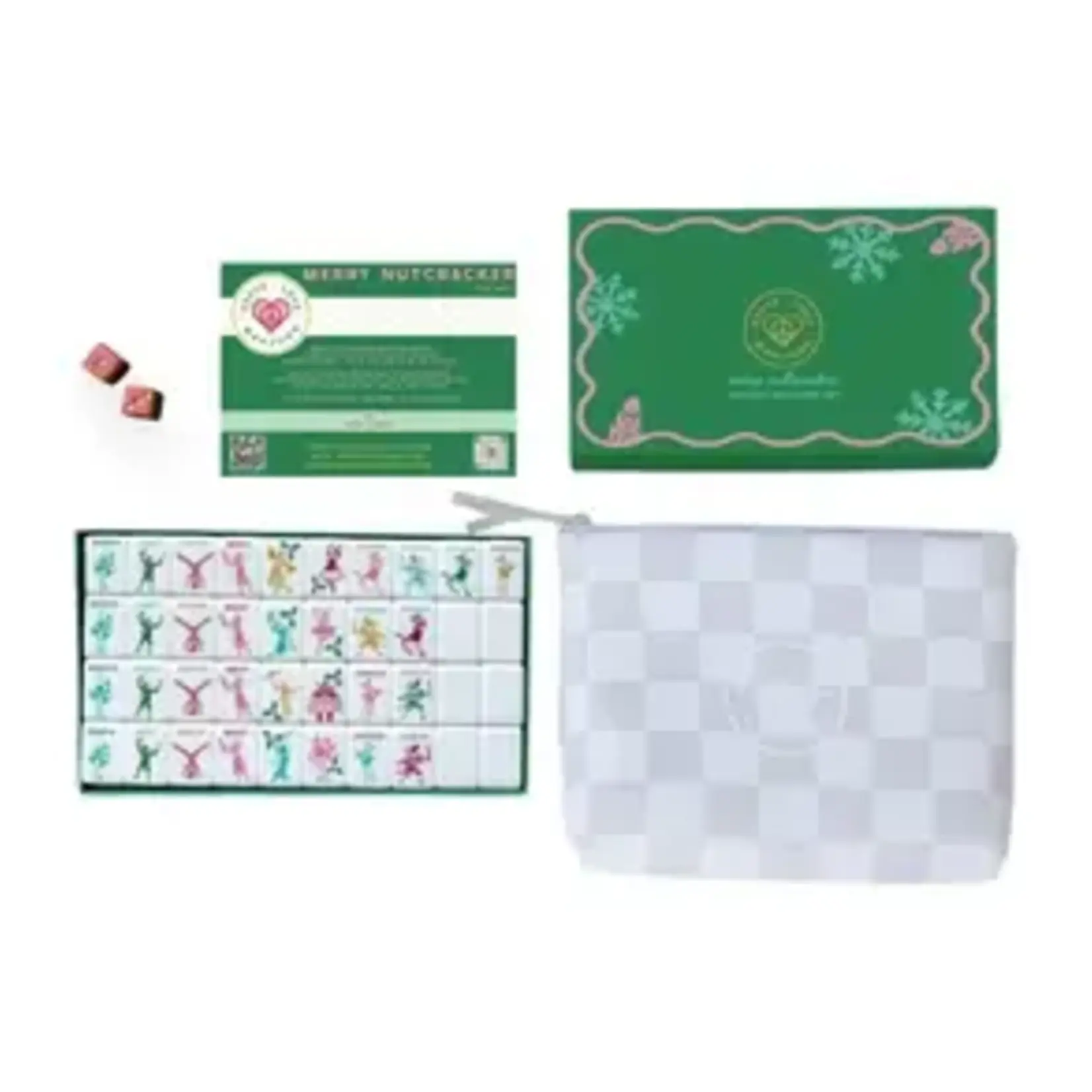 Peace Love Mahjong Merry Nutcracker Holiday Mahjong Tiles Set