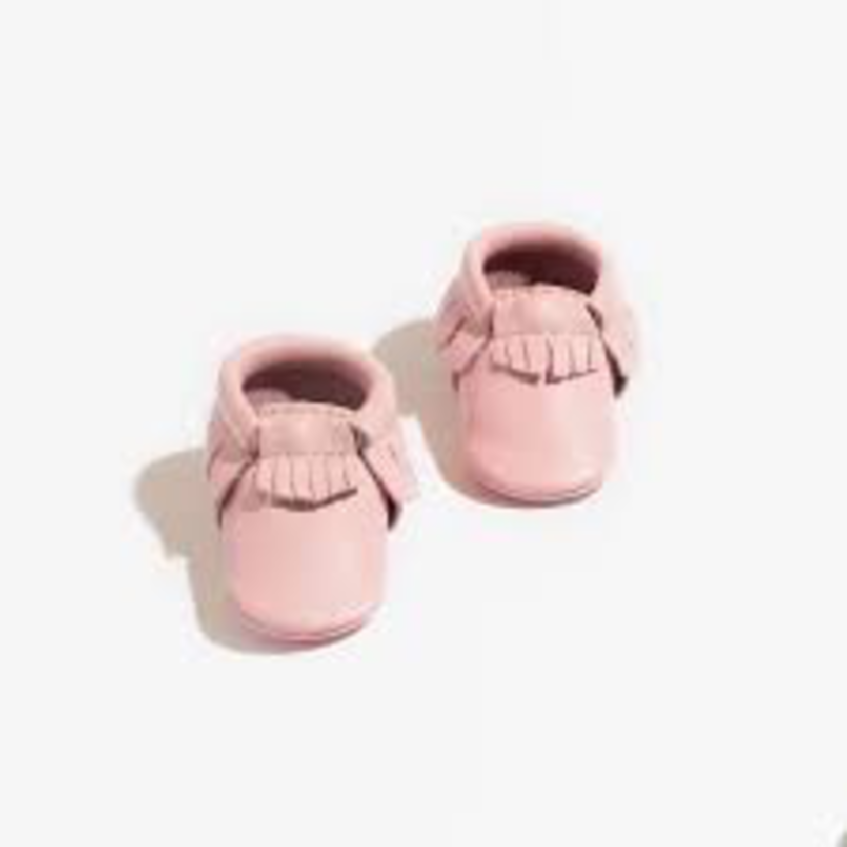 Freshly Picked Freshly Picked Newborn Rose Pink Moccasin, (0)0-3months