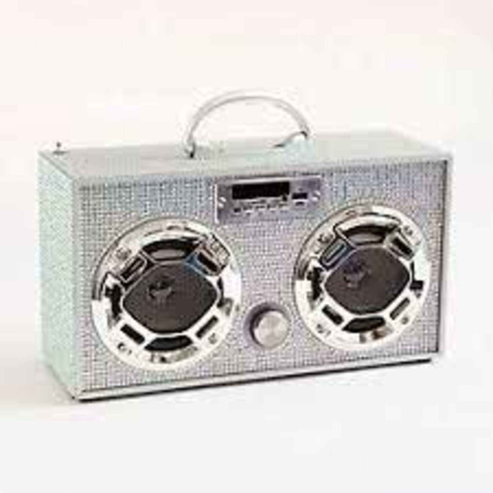 Wireless Express Iridescent Bling Boom Box