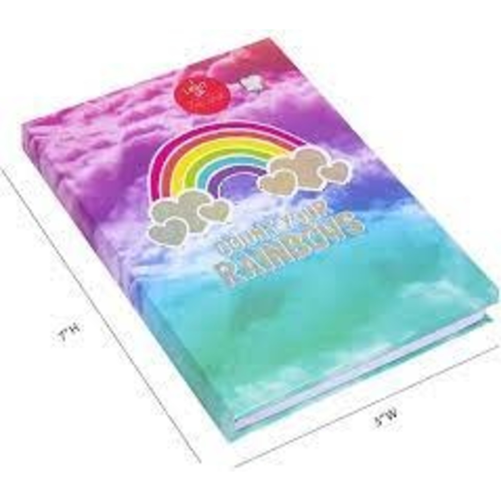 Fashion Angels Fashion Angels Xtra Book Positivity Rainbow Light Up