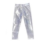 Dori Creations Dori Creations Silver Baby Lame' Legging