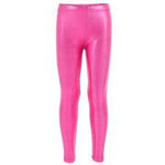 Dori Creations Dori Creations Hot Pink  Baby Lame' Legging