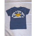 Tiny Whales Tiny Whales River Blue "Have A Rad Day" S/S Tee