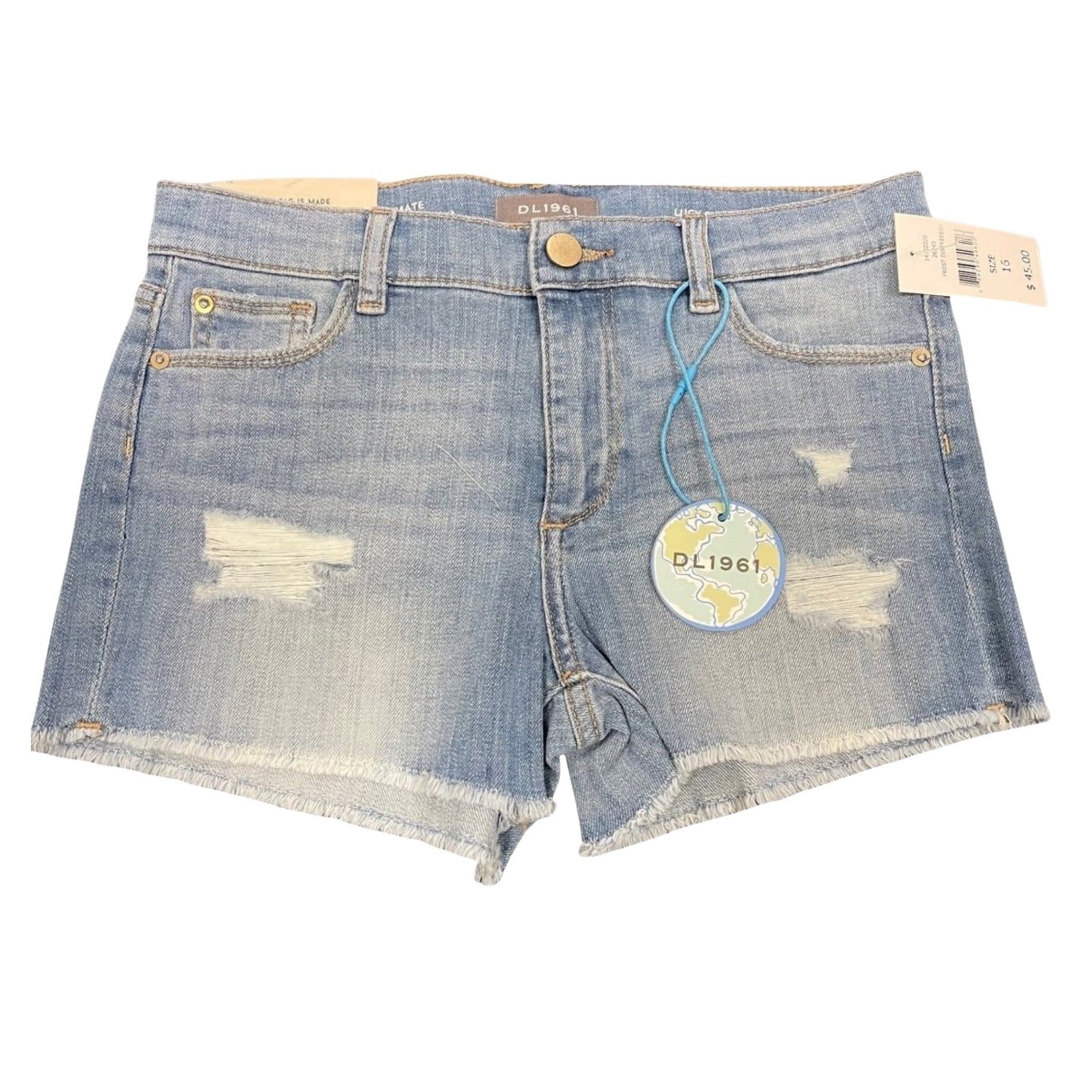 DL 1961 DL1961  Frost Distressed Lucy Short